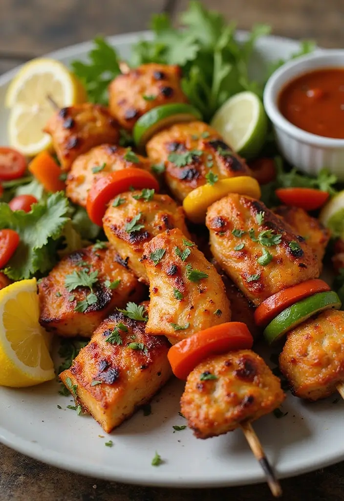 27 Middle Eastern Seafood Recipes with Authentic Flavors 62 27 Middle Eastern Seafood Recipes with Authentic Flavors - 10. Spicy Fish Kebabs