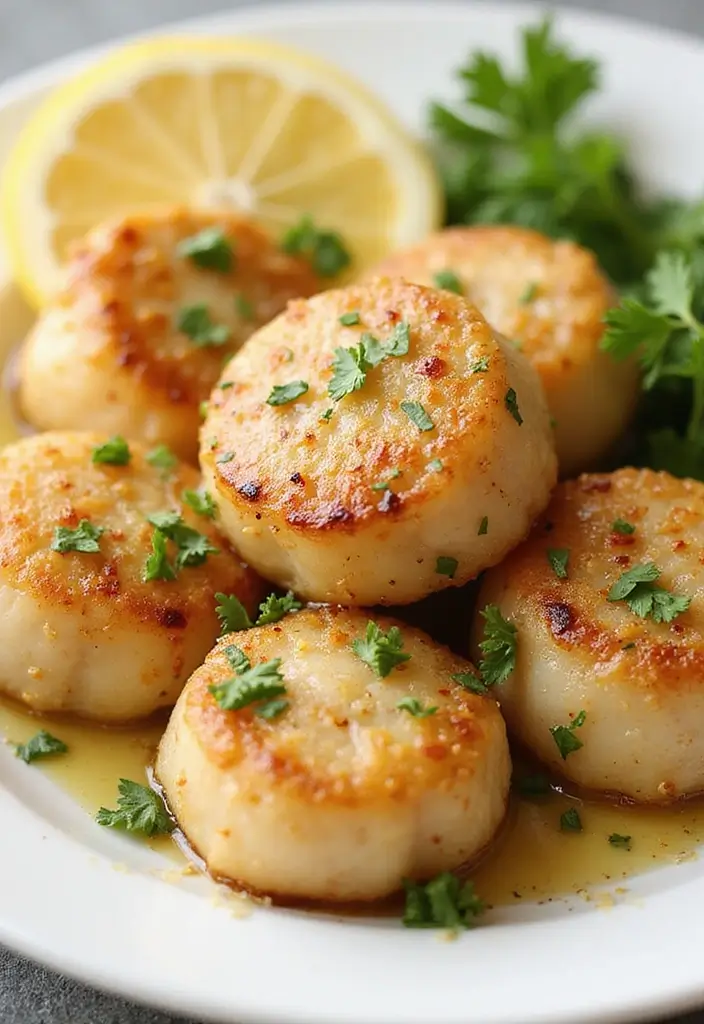 27 Middle Eastern Seafood Recipes with Authentic Flavors 121 27 Middle Eastern Seafood Recipes with Authentic Flavors - 19. Garlic Butter Scallops