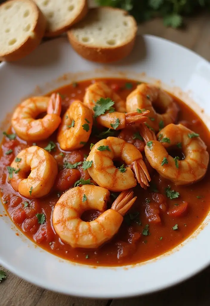 27 Middle Eastern Seafood Recipes with Authentic Flavors 173 27 Middle Eastern Seafood Recipes with Authentic Flavors - 27. Prawns in Tomato Sauce