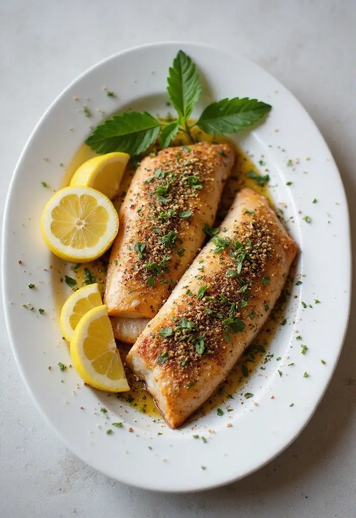 27 Middle Eastern Seafood Recipes with Authentic Flavors 36 27 Middle Eastern Seafood Recipes with Authentic Flavors - 6. Baked Fish with Za’atar