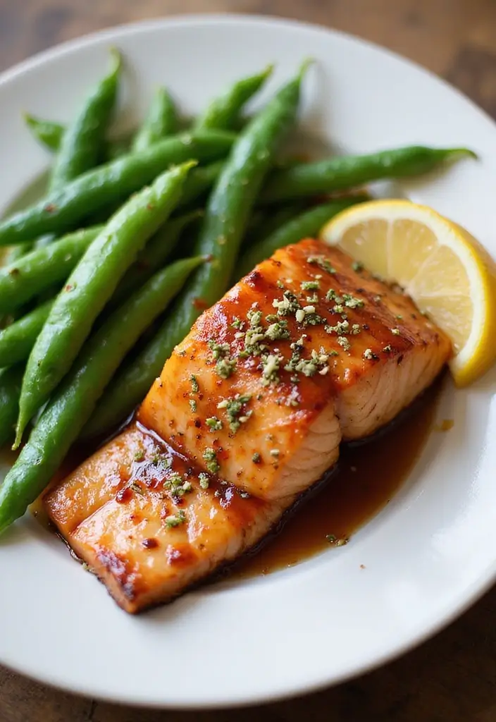 27 One Pot Seafood Recipes for Quick and Easy Meals 103 27 One Pot Seafood Recipes for Quick and Easy Meals - 17. Teriyaki Salmon with Snow Peas
