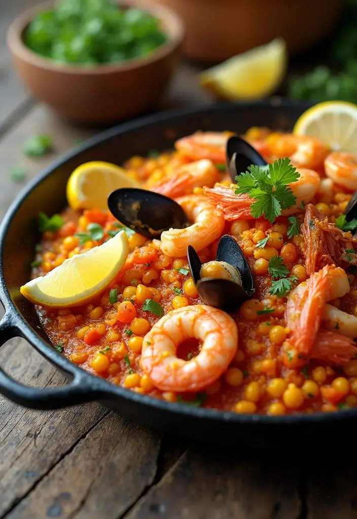 27 One Pot Seafood Recipes for Quick and Easy Meals 8 27 One Pot Seafood Recipes for Quick and Easy Meals - 2. One-Pot Seafood Paella