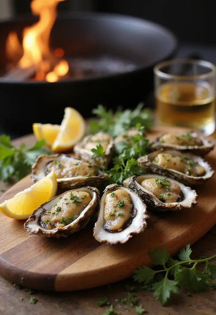 27 Pellet Grill Seafood Recipes for Smoky Flavor Lovers - 16. Smoked Oysters on the Grill