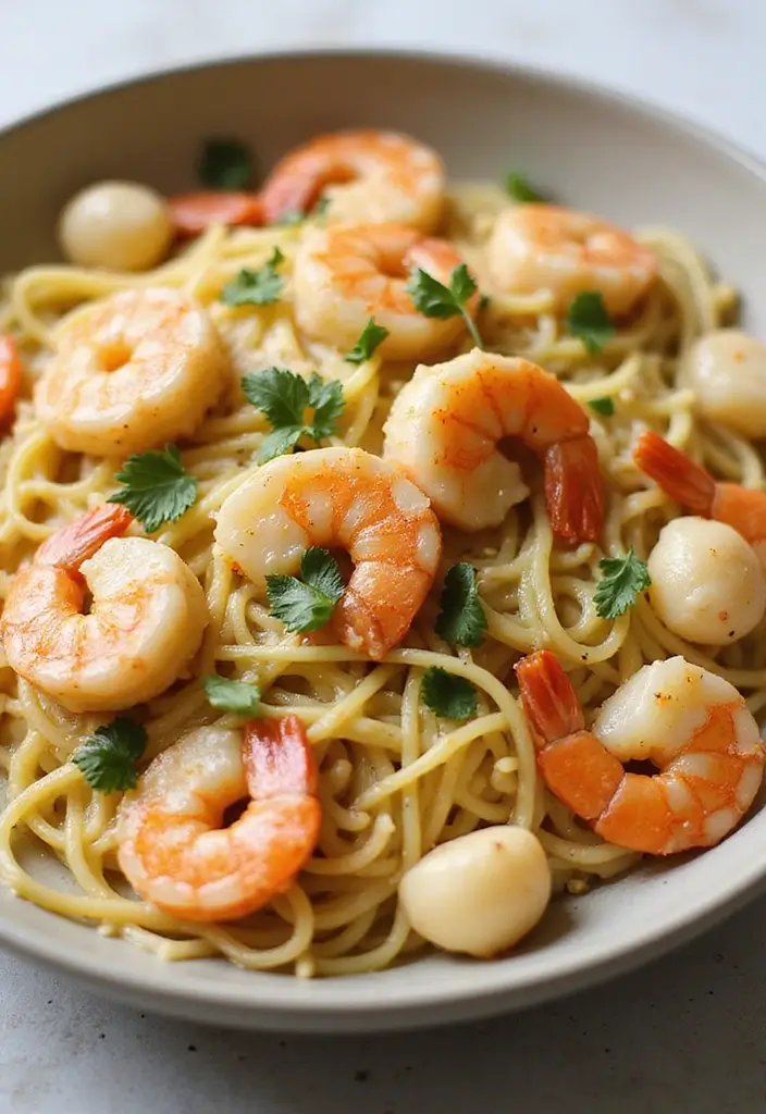 27 Seafood Pasta Recipes That Are Simple Yet Stunning 150 27 Seafood Pasta Recipes That Are Simple Yet Stunning - 24. Seafood Carbonara