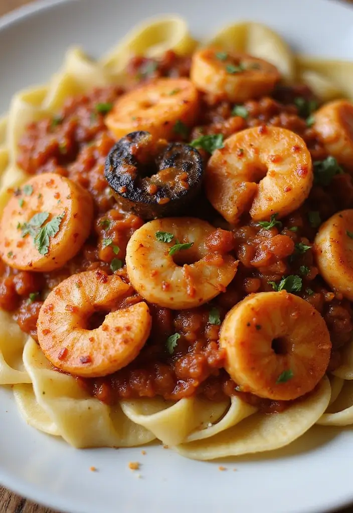 27 Seafood Pasta Recipes That Are Simple Yet Stunning 157 27 Seafood Pasta Recipes That Are Simple Yet Stunning - 25. Seafood Bolognese