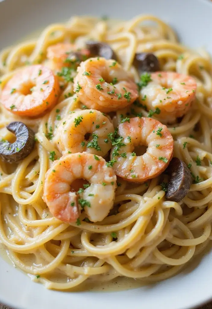 27 Seafood Pasta Recipes That Are Simple Yet Stunning 36 27 Seafood Pasta Recipes That Are Simple Yet Stunning - 6. Seafood Alfredo