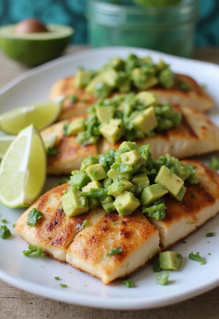 29 Seafood Dinner Recipes That Never Fail 136 29 Seafood Dinner Recipes That Never Fail - 22. Grilled Mahi Mahi with Avocado Salsa