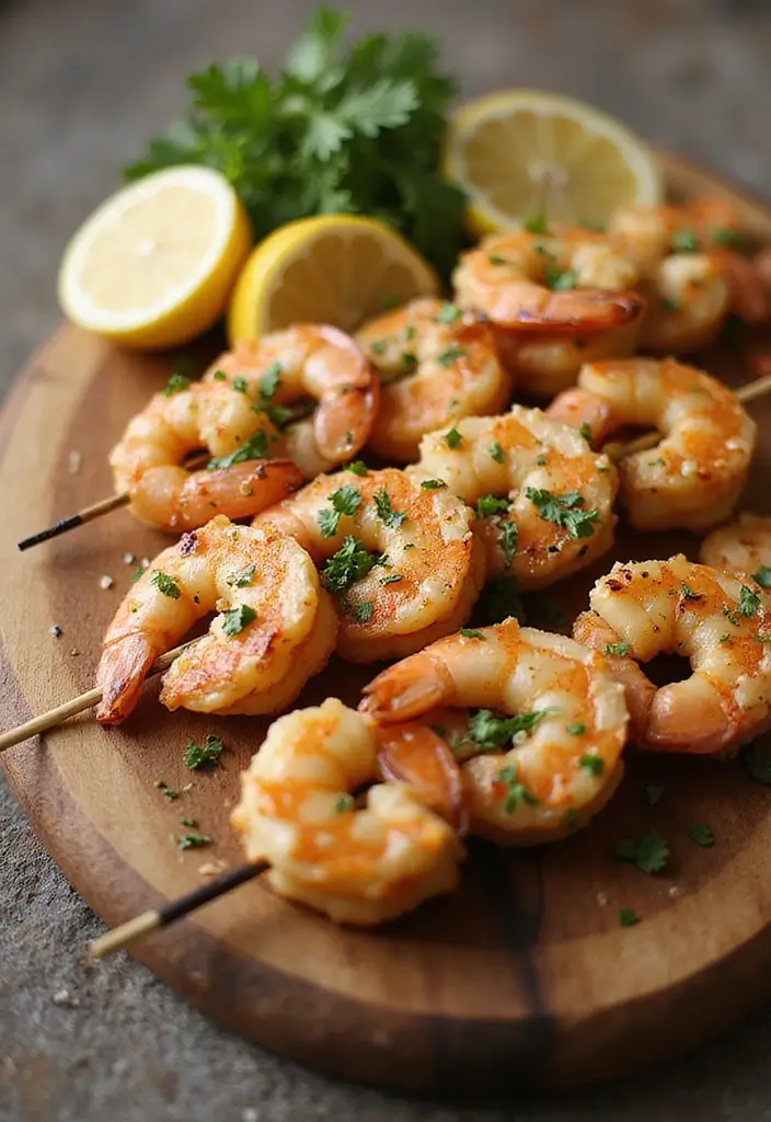 29 Seafood Dinner Recipes That Never Fail 169 29 Seafood Dinner Recipes That Never Fail - 27. Shrimp Scampi Skewers