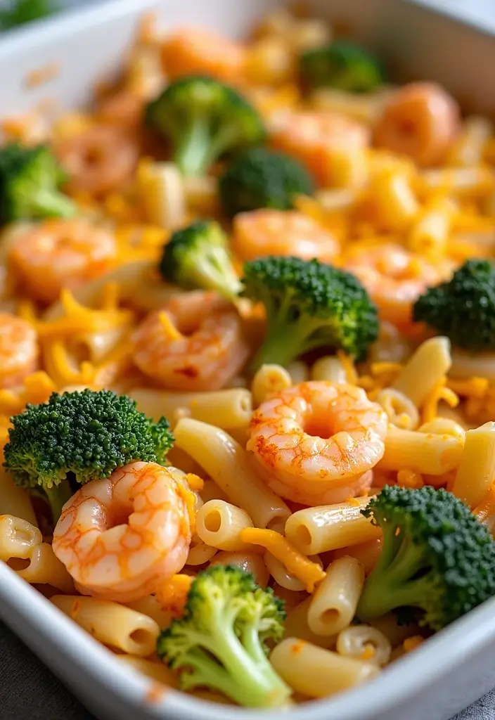29 Seafood Pasta Bake Recipes for Cozy Family Dinners 104 29 Seafood Pasta Bake Recipes for Cozy Family Dinners - 18. Shrimp and Broccoli Pasta Bake