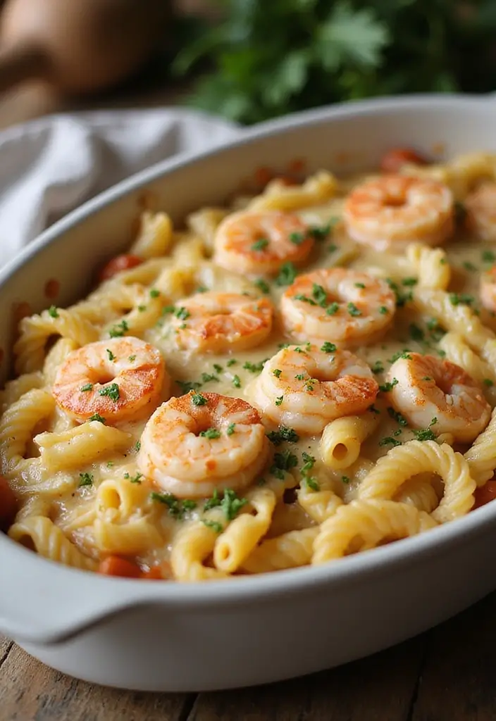 29 Seafood Pasta Bake Recipes for Cozy Family Dinners 166 29 Seafood Pasta Bake Recipes for Cozy Family Dinners - 28. Shrimp and Artichoke Pasta Bake