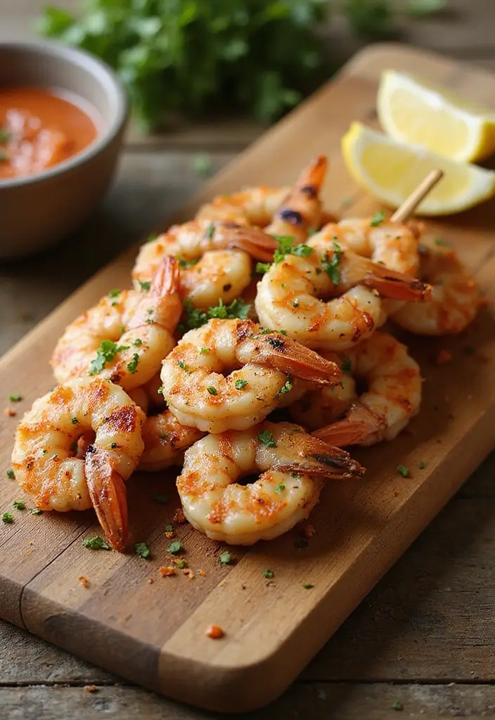 29 Shellfish Recipes and Seafood Dishes for Every Occasion - 12. Grilled Shrimp Skewers