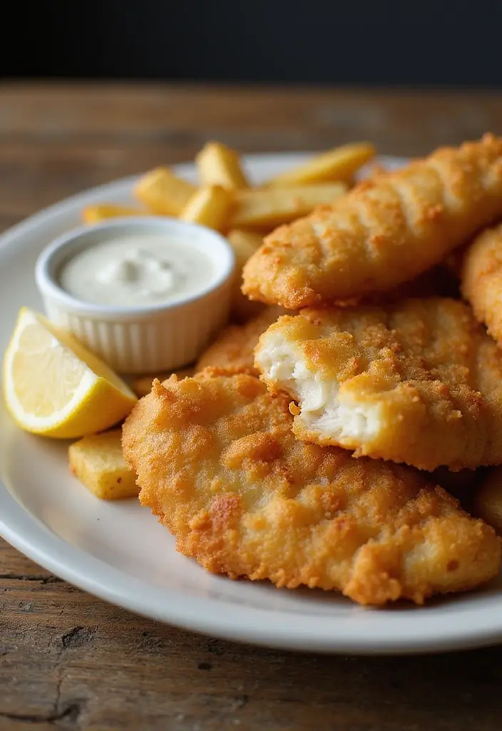 29 Shellfish Recipes and Seafood Dishes for Every Occasion - 22. Fish and Chips