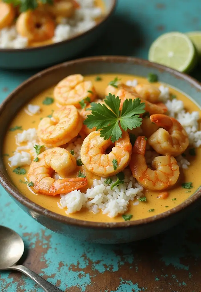 29 Shellfish Recipes and Seafood Dishes for Every Occasion - 23. Shrimp Coconut Curry