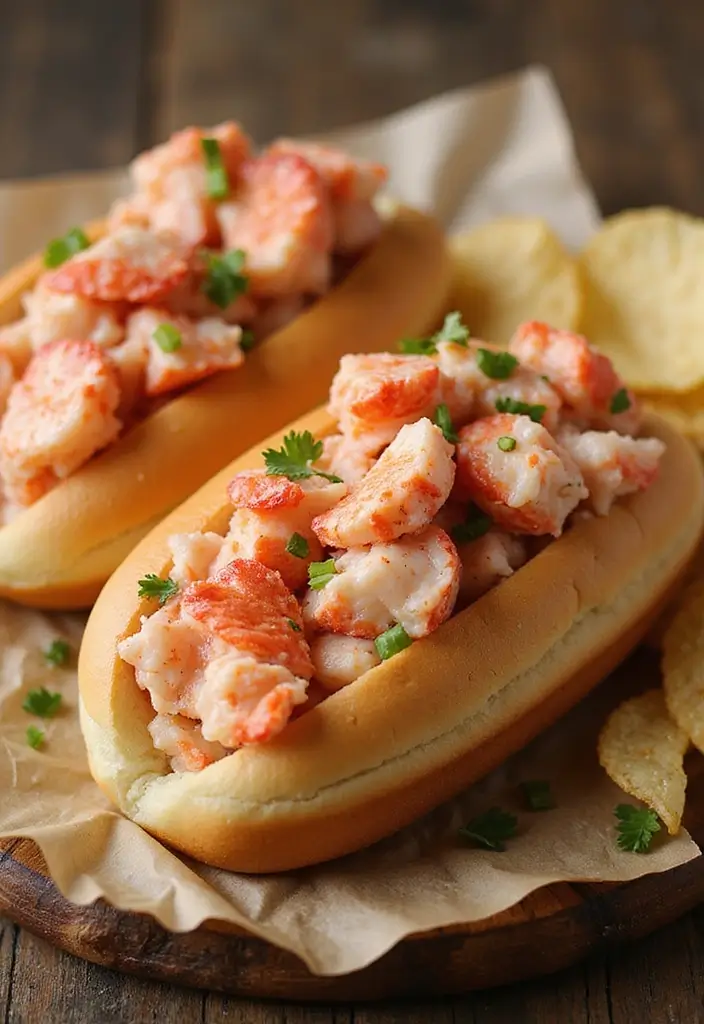 29 Shellfish Recipes and Seafood Dishes for Every Occasion - 7. Lobster Roll with Celery and Herbs