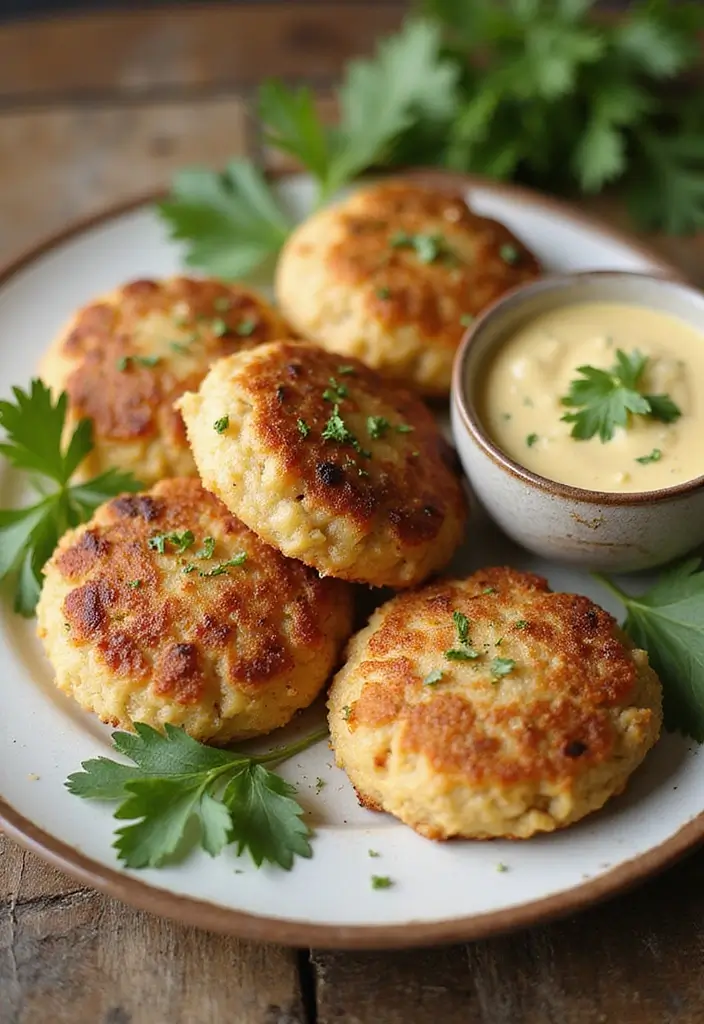 30 Best Seafood Dinner Recipes for Every Taste 67 30 Best Seafood Dinner Recipes for Every Taste - 11. Crab Cakes with Remoulade