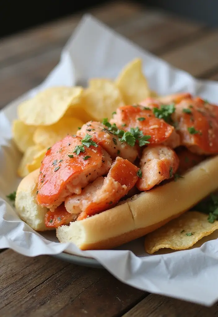 30 Best Seafood Dinner Recipes for Every Taste 84 30 Best Seafood Dinner Recipes for Every Taste - 14. Lobster Roll