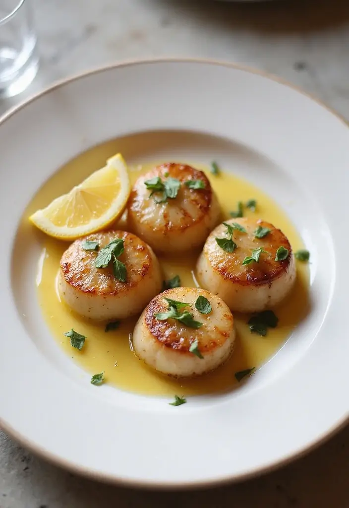 30 Best Seafood Dinner Recipes for Every Taste 126 30 Best Seafood Dinner Recipes for Every Taste - 20. Seared Scallops with Lemon Butter Sauce