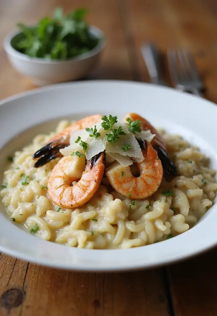 30 Best Seafood Dinner Recipes for Every Taste 133 30 Best Seafood Dinner Recipes for Every Taste - 21. Seafood Risotto