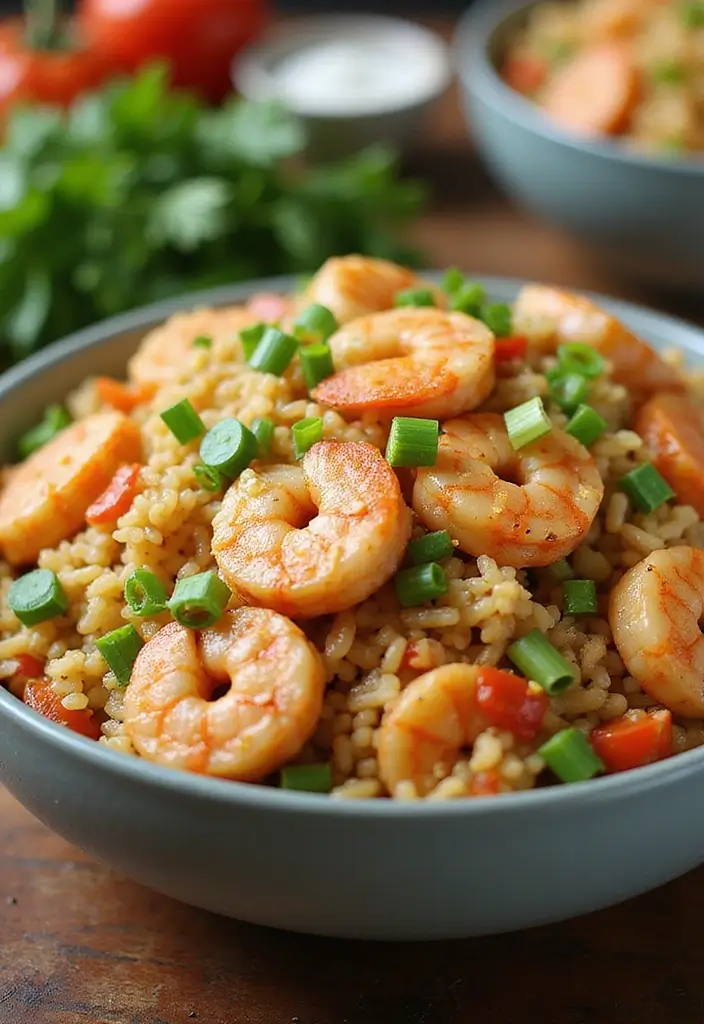 30 Best Seafood Dinner Recipes for Every Taste 173 30 Best Seafood Dinner Recipes for Every Taste - 27. Shrimp Fried Rice