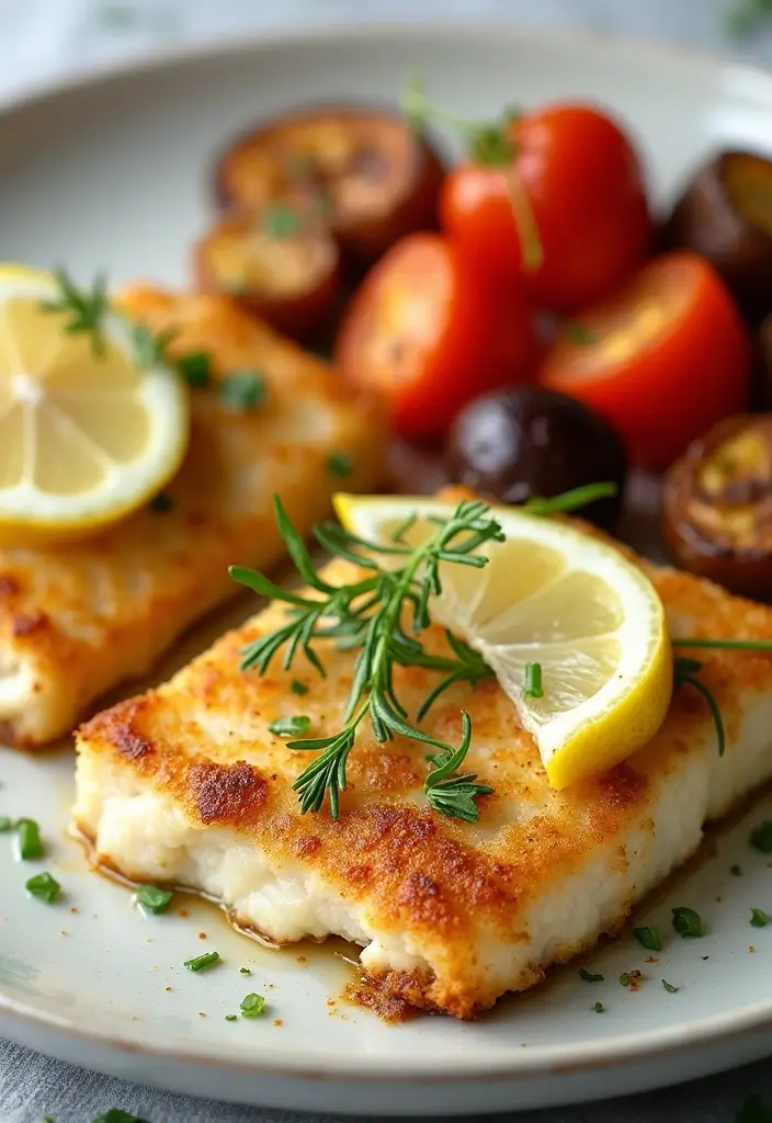 30 Best Seafood Dinner Recipes for Every Taste 20 30 Best Seafood Dinner Recipes for Every Taste - 4. Crispy Baked Cod