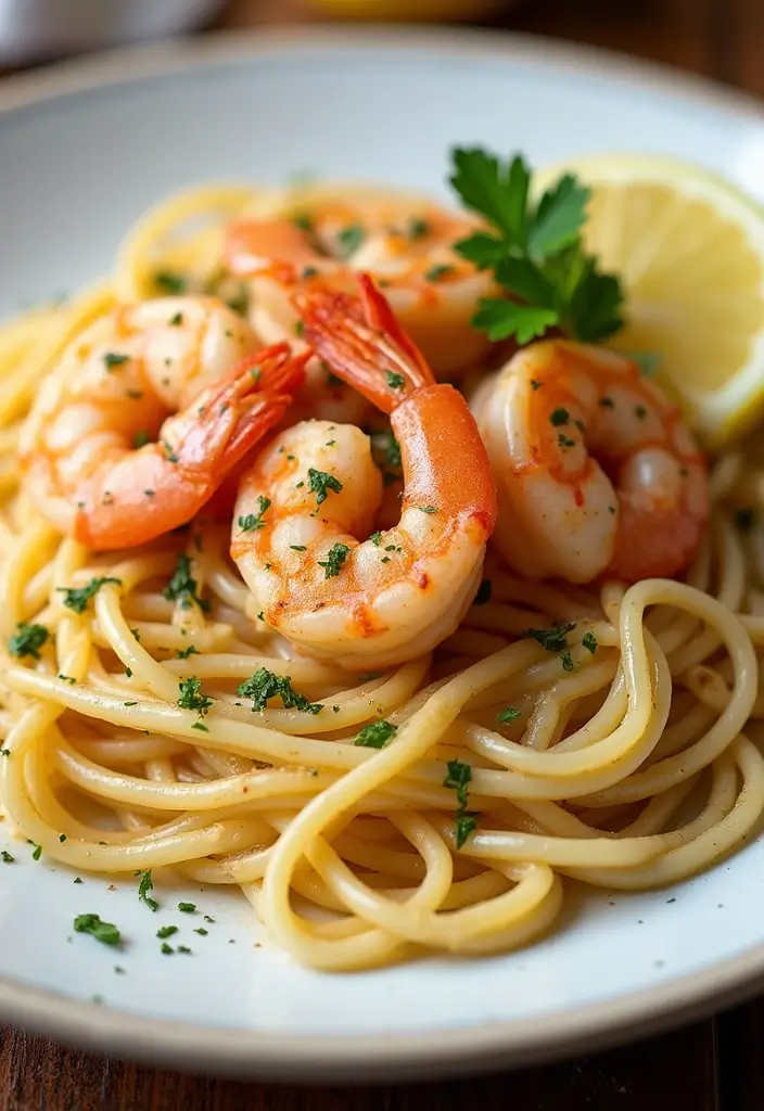 30 Best Seafood Dinner Recipes for Every Taste 27 30 Best Seafood Dinner Recipes for Every Taste - 5. Shrimp Scampi Pasta