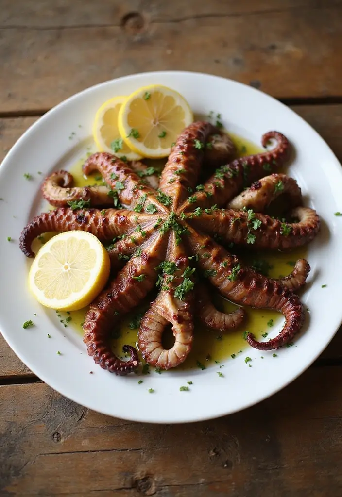 30 Best Seafood Dinner Recipes for Every Taste 34 30 Best Seafood Dinner Recipes for Every Taste - 6. Mediterranean Grilled Octopus