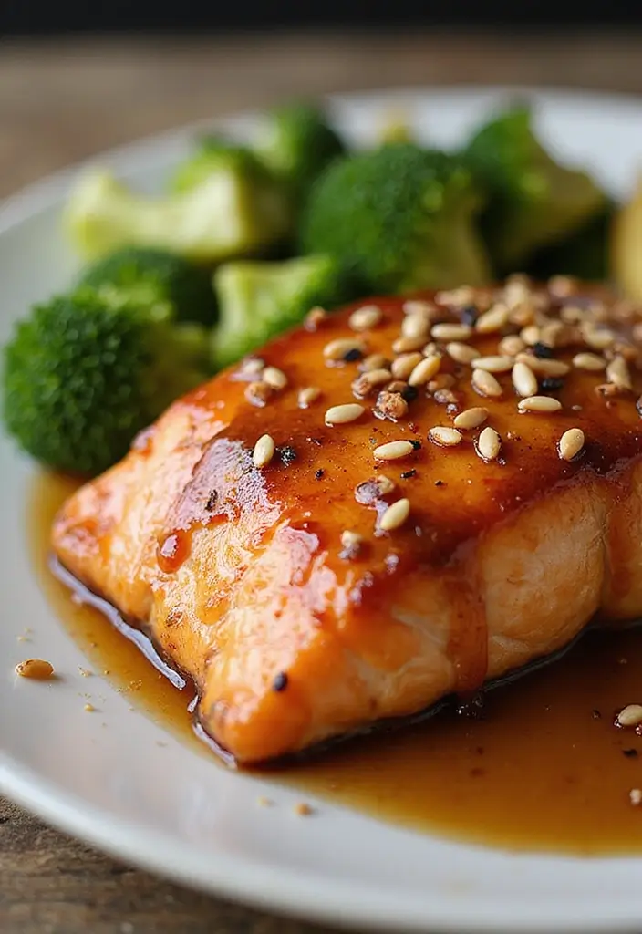 30 Best Seafood Dinner Recipes for Every Taste 46 30 Best Seafood Dinner Recipes for Every Taste - 8. Honey Garlic Glazed Salmon