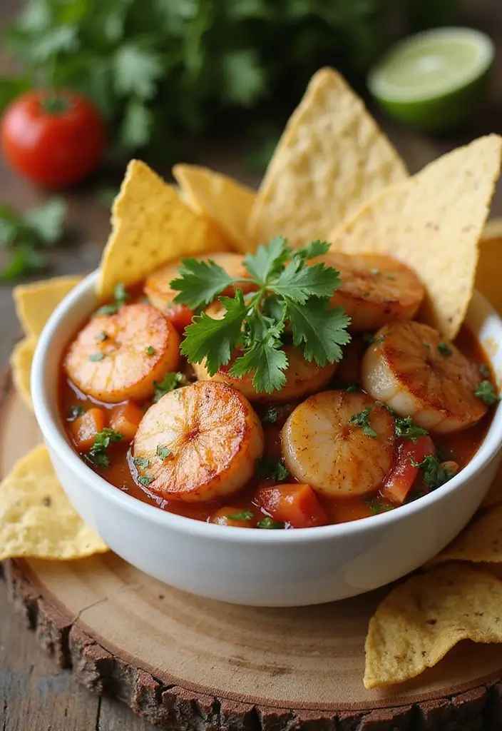 30+ Christmas Eve Seafood Recipes to Celebrate the Season - 18. Scallop Ceviche