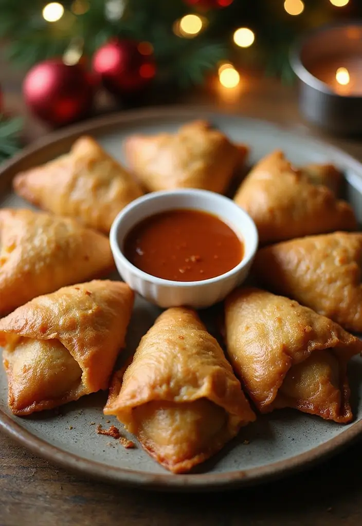 30+ Christmas Eve Seafood Recipes to Celebrate the Season - 2. Baked Crab Rangoon