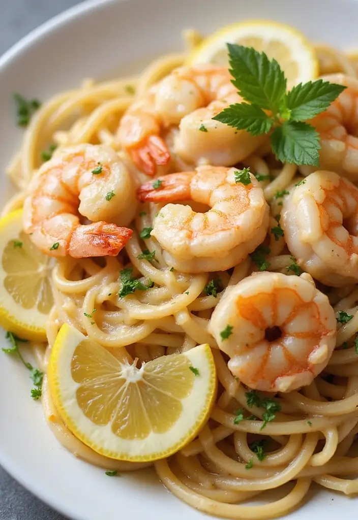 30+ Creamy Seafood Pasta Recipes You’ll Want to Make Tonight 92 30+ Creamy Seafood Pasta Recipes You’ll Want to Make Tonight - 16. Creamy Seafood Spaghetti with Lemon