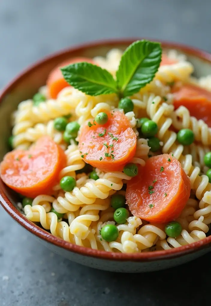30+ Creamy Seafood Pasta Recipes You’ll Want to Make Tonight 155 30+ Creamy Seafood Pasta Recipes You’ll Want to Make Tonight - 25. Creamy Smoked Salmon Pasta Salad