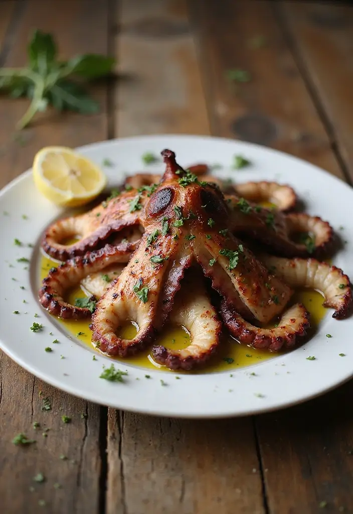 30+ Healthy Seafood Recipes for Every Day of the Week 55 30+ Healthy Seafood Recipes for Every Day of the Week - 11. Mediterranean Grilled Octopus