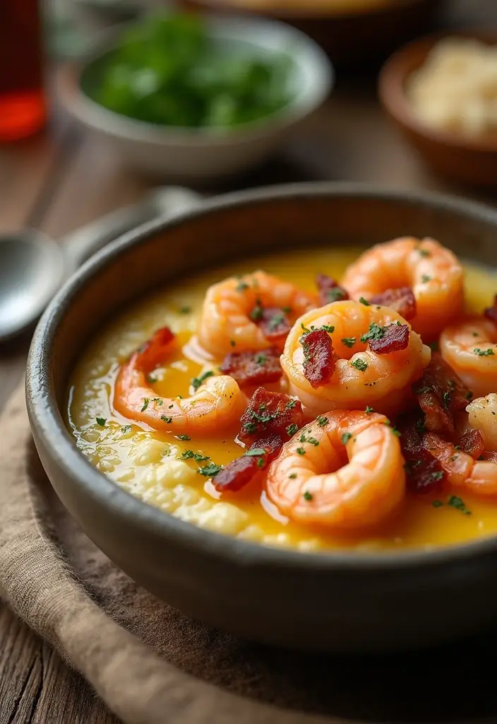 30+ Healthy Seafood Recipes for Every Day of the Week 119 30+ Healthy Seafood Recipes for Every Day of the Week - 21. Shrimp and Grits