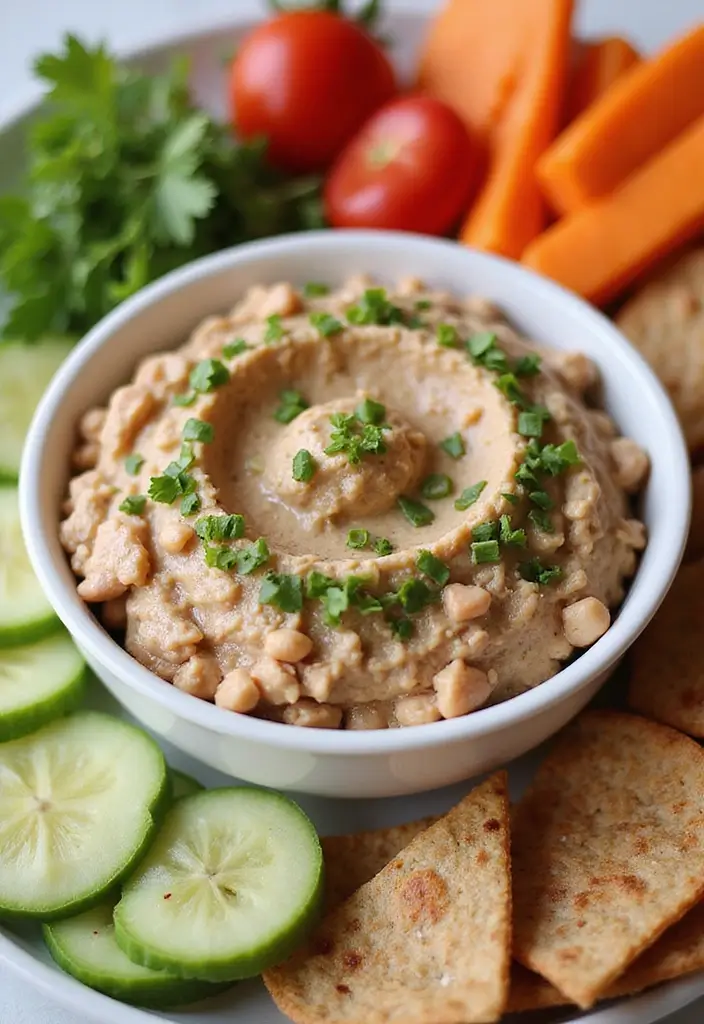 30+ Hot Seafood Dip Recipes for Parties and Game Nights 76 30+ Hot Seafood Dip Recipes for Parties and Game Nights - 12. Mediterranean Tuna and Bean Dip