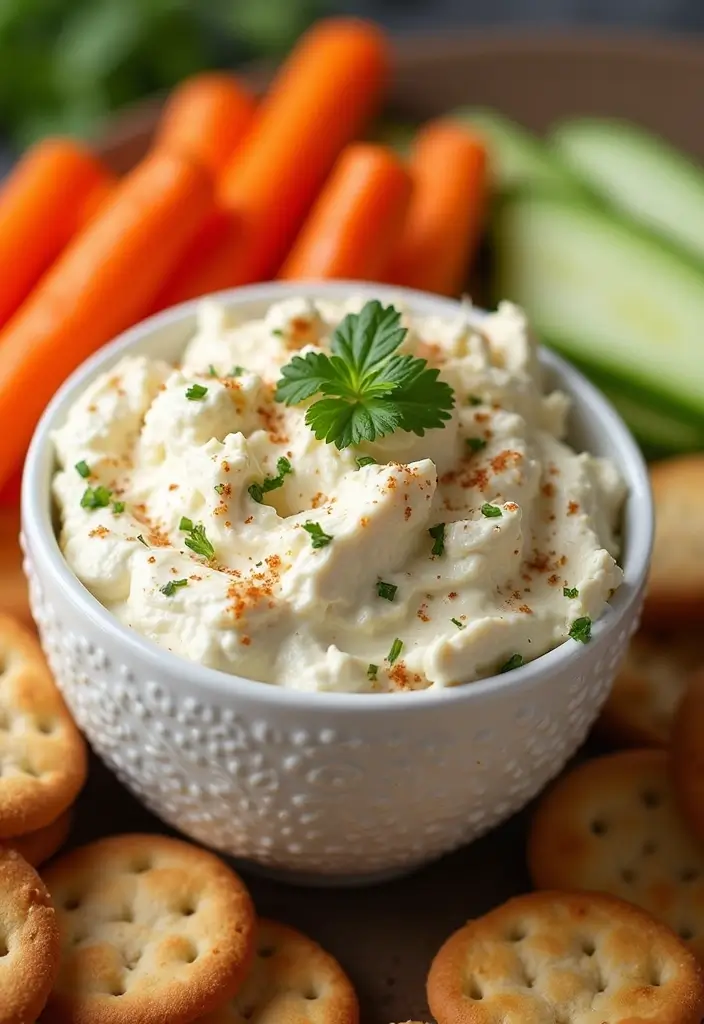 30+ Hot Seafood Dip Recipes for Parties and Game Nights 128 30+ Hot Seafood Dip Recipes for Parties and Game Nights - 20. Herbed Crab and Cream Cheese Dip