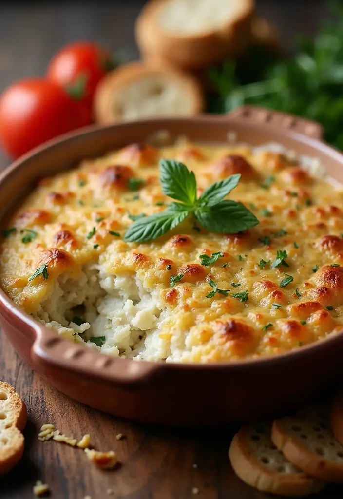 30+ Hot Seafood Dip Recipes for Parties and Game Nights 142 30+ Hot Seafood Dip Recipes for Parties and Game Nights - 22. Artichoke and Crab Dip