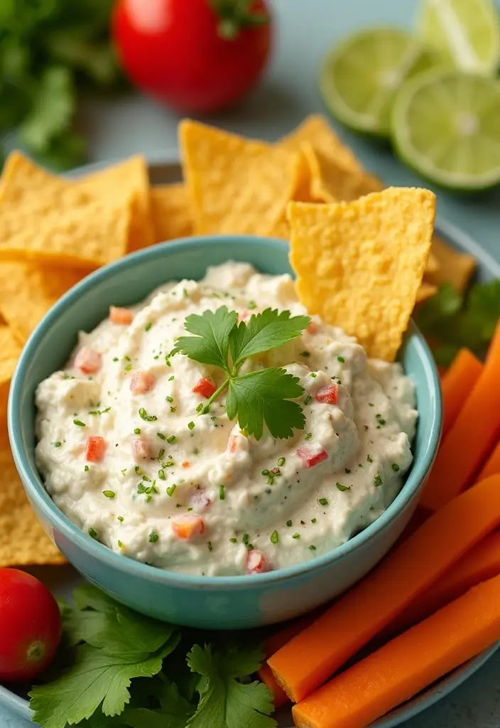 30+ Hot Seafood Dip Recipes for Parties and Game Nights 175 30+ Hot Seafood Dip Recipes for Parties and Game Nights - 27. Cilantro Lime Crab Dip