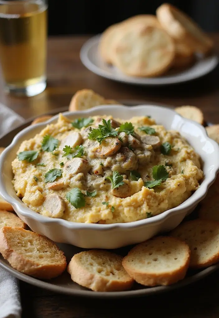 30+ Hot Seafood Dip Recipes for Parties and Game Nights 189 30+ Hot Seafood Dip Recipes for Parties and Game Nights - 29. Creamy Oysters Rockefeller Dip