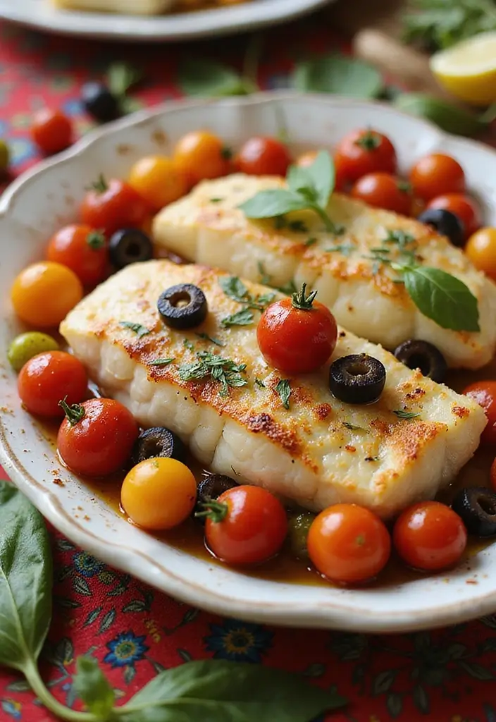 30+ Keto Seafood Recipes for a Light, Satisfying Meal 78 30+ Keto Seafood Recipes for a Light, Satisfying Meal - 12. Mediterranean Baked Halibut