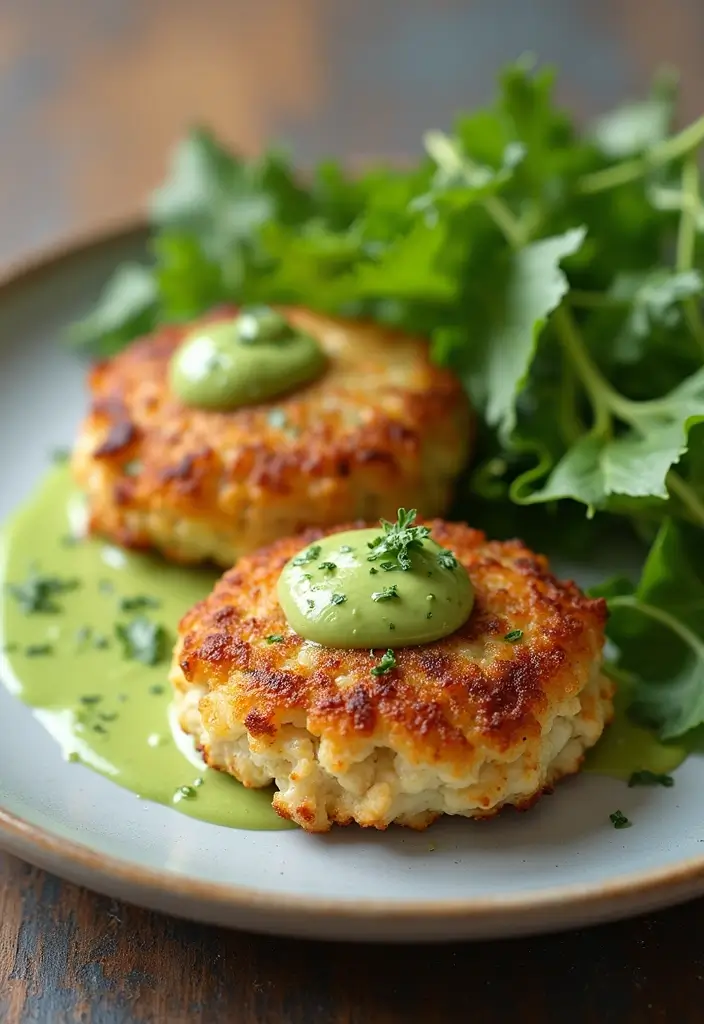 30+ Keto Seafood Recipes for a Light, Satisfying Meal 130 30+ Keto Seafood Recipes for a Light, Satisfying Meal - 20. Crab Cakes with Avocado Sauce