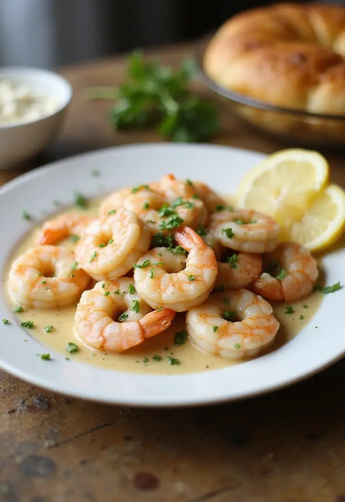 30+ Seafood Gravy and Sauce Recipes You’ll Keep Using 8 30+ Seafood Gravy and Sauce Recipes You’ll Keep Using - 2. Creamy Garlic Butter Shrimp Sauce