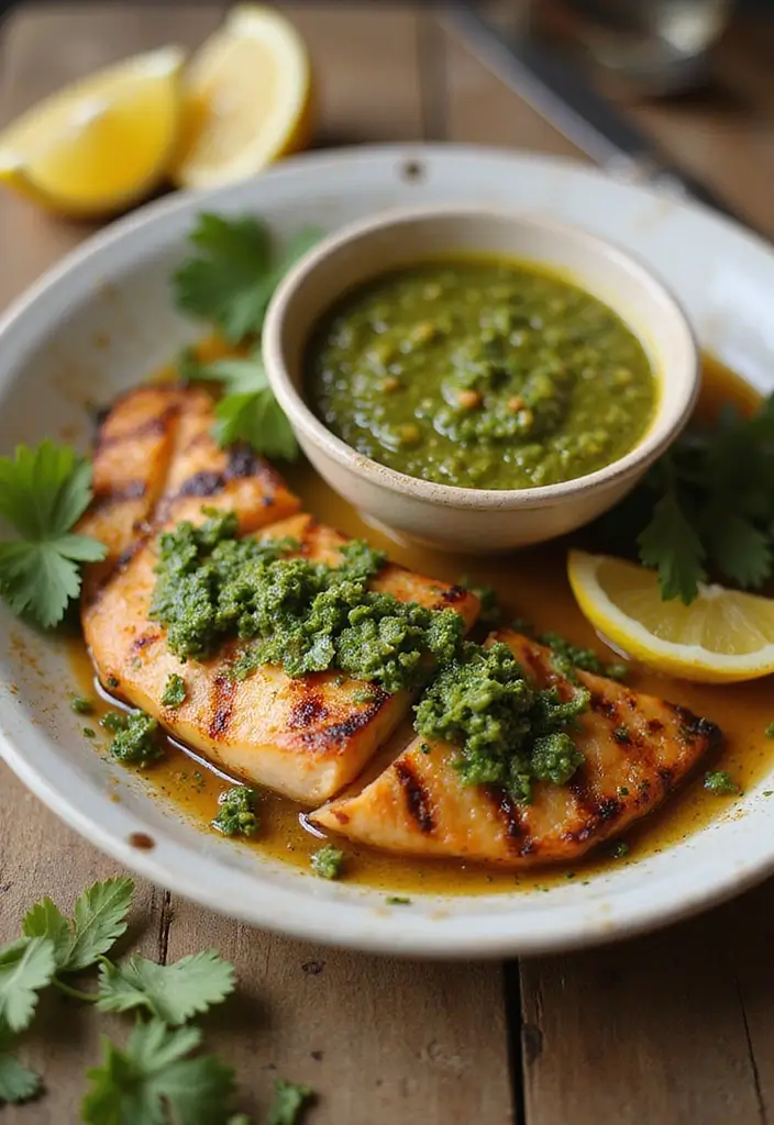 30+ Seafood Gravy and Sauce Recipes You’ll Keep Using 158 30+ Seafood Gravy and Sauce Recipes You’ll Keep Using - 26. Chimichurri Sauce