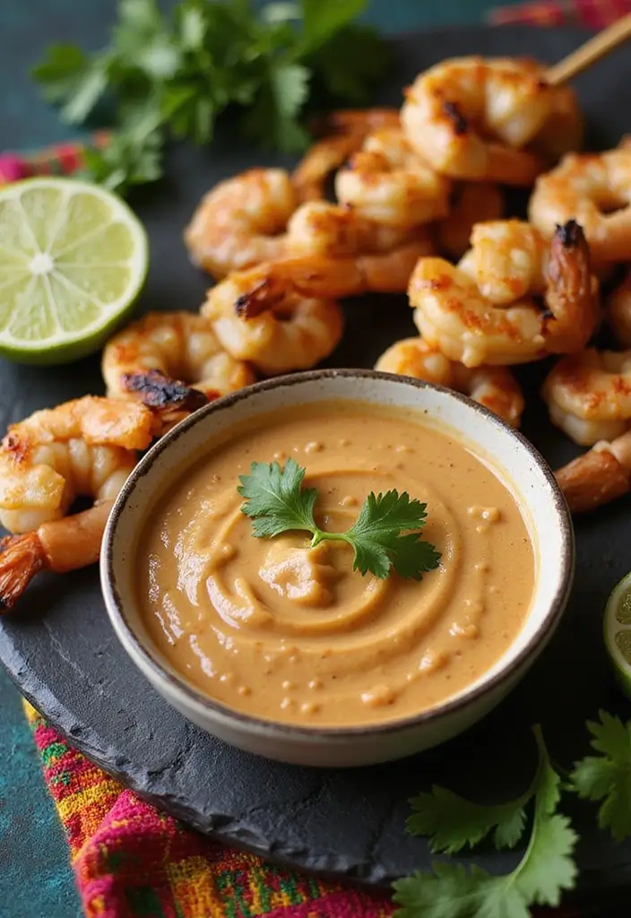 30+ Seafood Gravy and Sauce Recipes You’ll Keep Using 48 30+ Seafood Gravy and Sauce Recipes You’ll Keep Using - 8. Spicy Thai Peanut Sauce