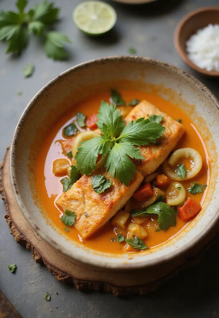 30+ Seafood Meal Prep Recipes for Busy Weeks 64 30+ Seafood Meal Prep Recipes for Busy Weeks - 10. Thai Red Curry Fish