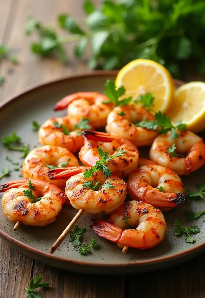 30+ Seafood Meal Prep Recipes for Busy Weeks 71 30+ Seafood Meal Prep Recipes for Busy Weeks - 11. Grilled Shrimp Skewers