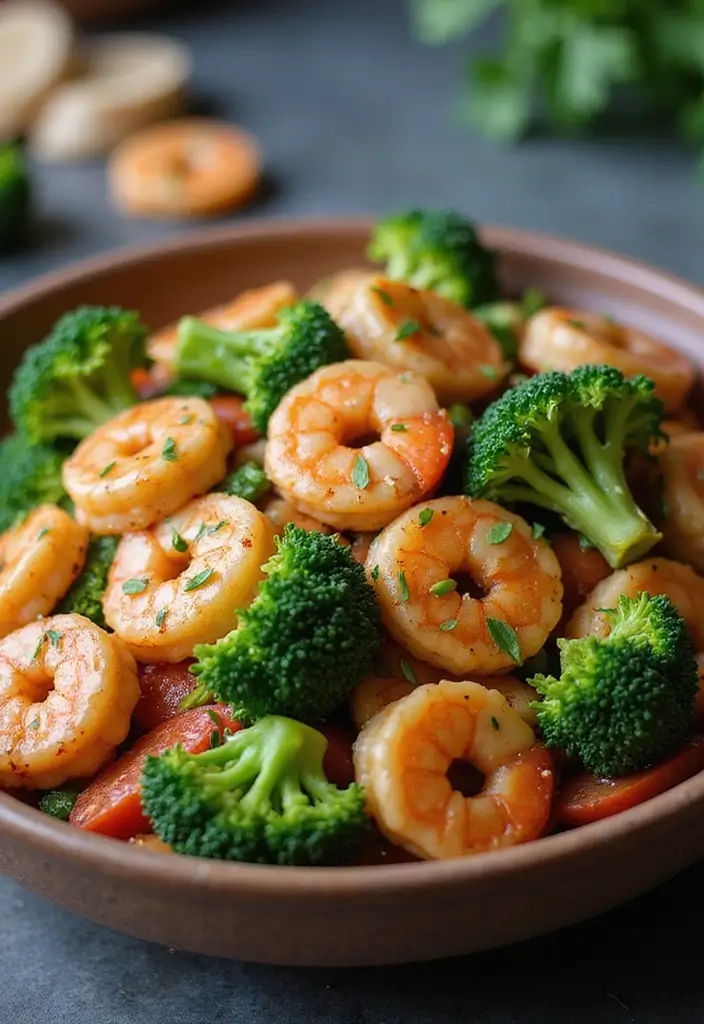 30+ Seafood Meal Prep Recipes for Busy Weeks 107 30+ Seafood Meal Prep Recipes for Busy Weeks - 17. Shrimp and Broccoli Stir-Fry