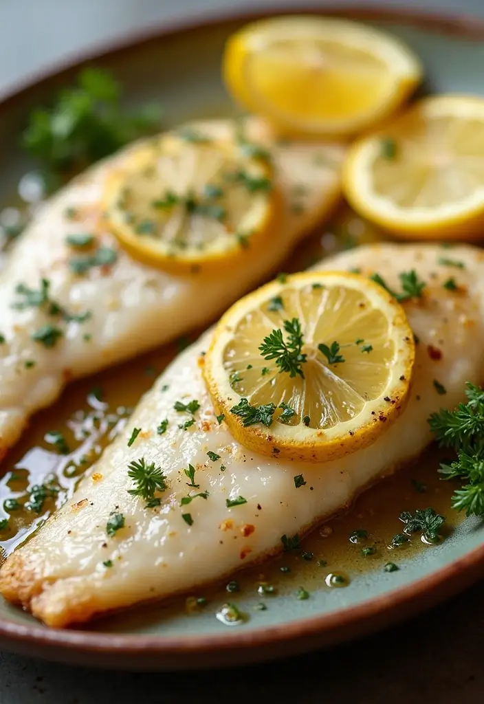 30+ Seafood Meal Prep Recipes for Busy Weeks 112 30+ Seafood Meal Prep Recipes for Busy Weeks - 18. Lemon Garlic Tilapia