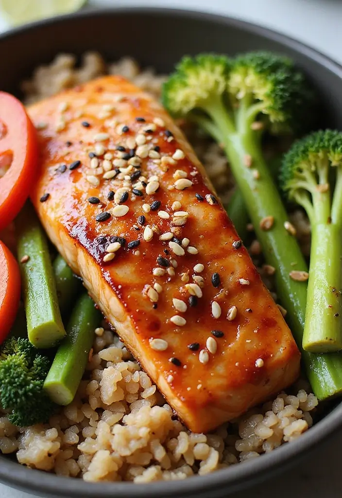 30+ Seafood Meal Prep Recipes for Busy Weeks 8 30+ Seafood Meal Prep Recipes for Busy Weeks - 2. Teriyaki Salmon Bowls