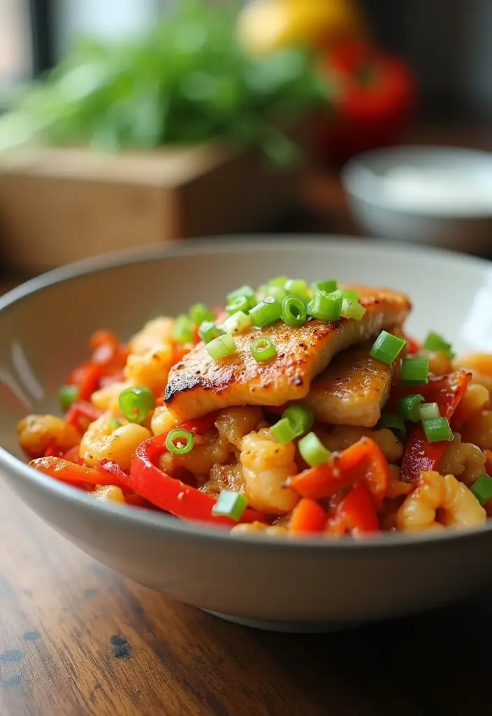30+ Seafood Meal Prep Recipes for Busy Weeks 167 30+ Seafood Meal Prep Recipes for Busy Weeks - 27. Fish Stir-Fry with Bell Peppers
