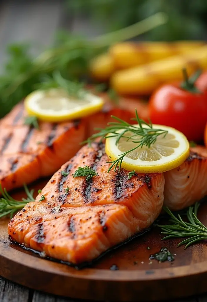 30+ Seafood Meal Prep Recipes for Busy Weeks 57 30+ Seafood Meal Prep Recipes for Busy Weeks - 9. Lemon Dill Grilled Salmon
